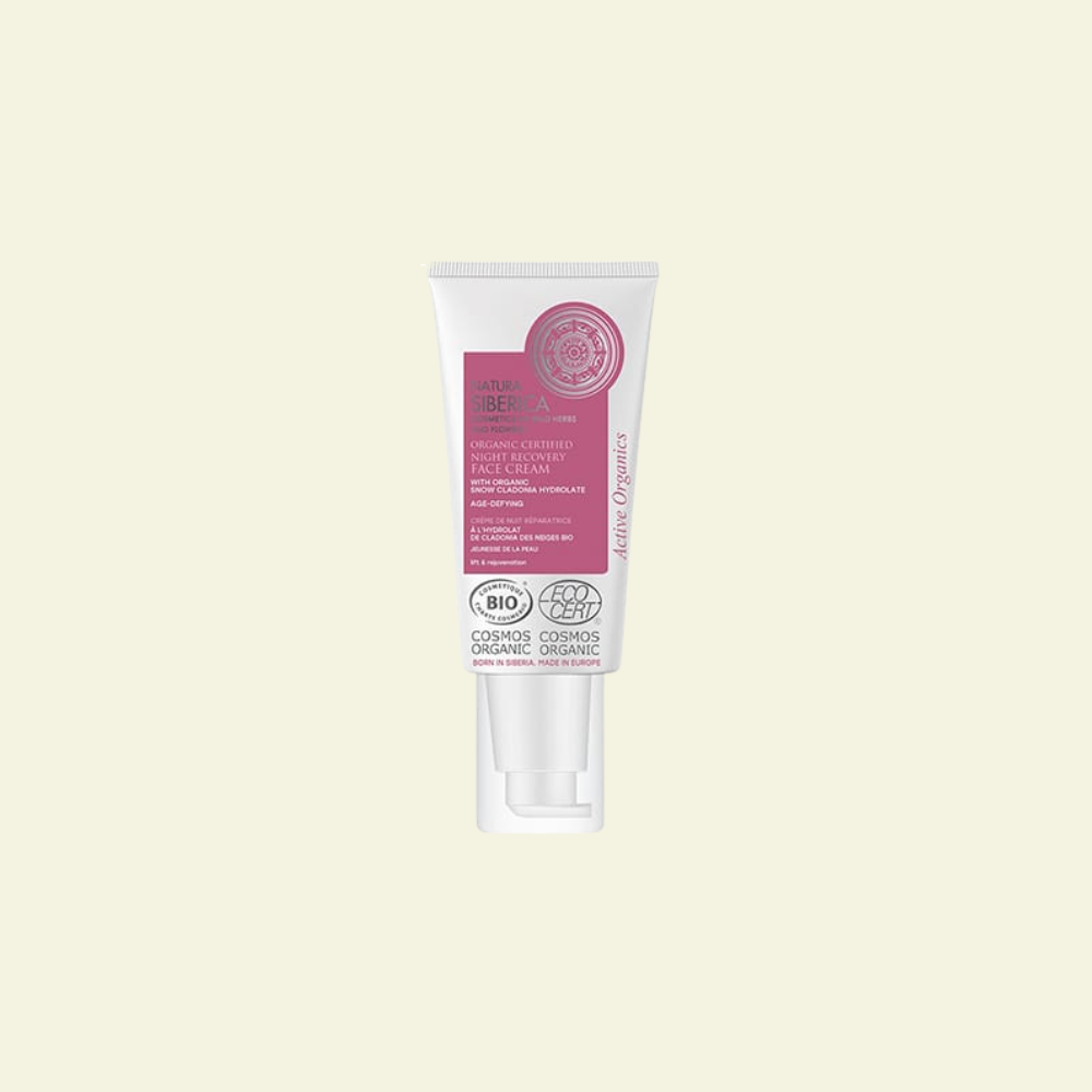 Crema Facial Recuperación Nocturna Antienvejecimiento 50 ml.