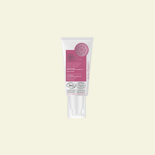 Crema Facial Recuperación Nocturna Antienvejecimiento 50 ml.