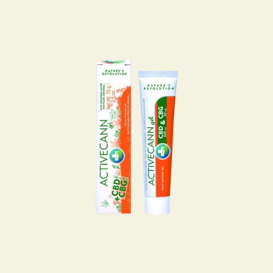 Activecann CBD & CBG gel masaje 75ml.