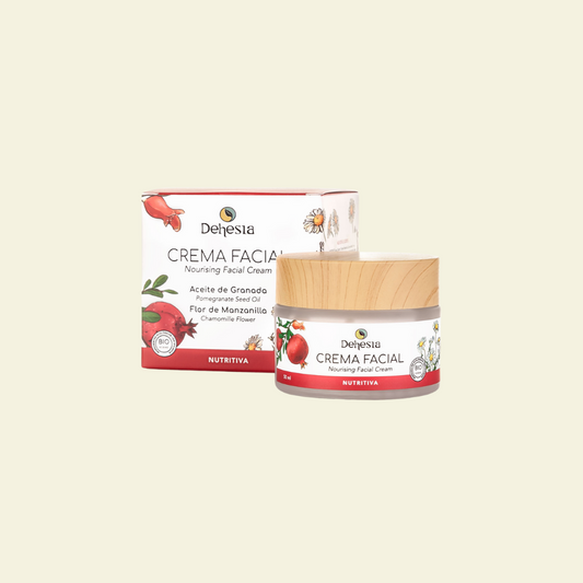 Crema Facial Nutritiva con Granada y Manzanilla 50 ml.