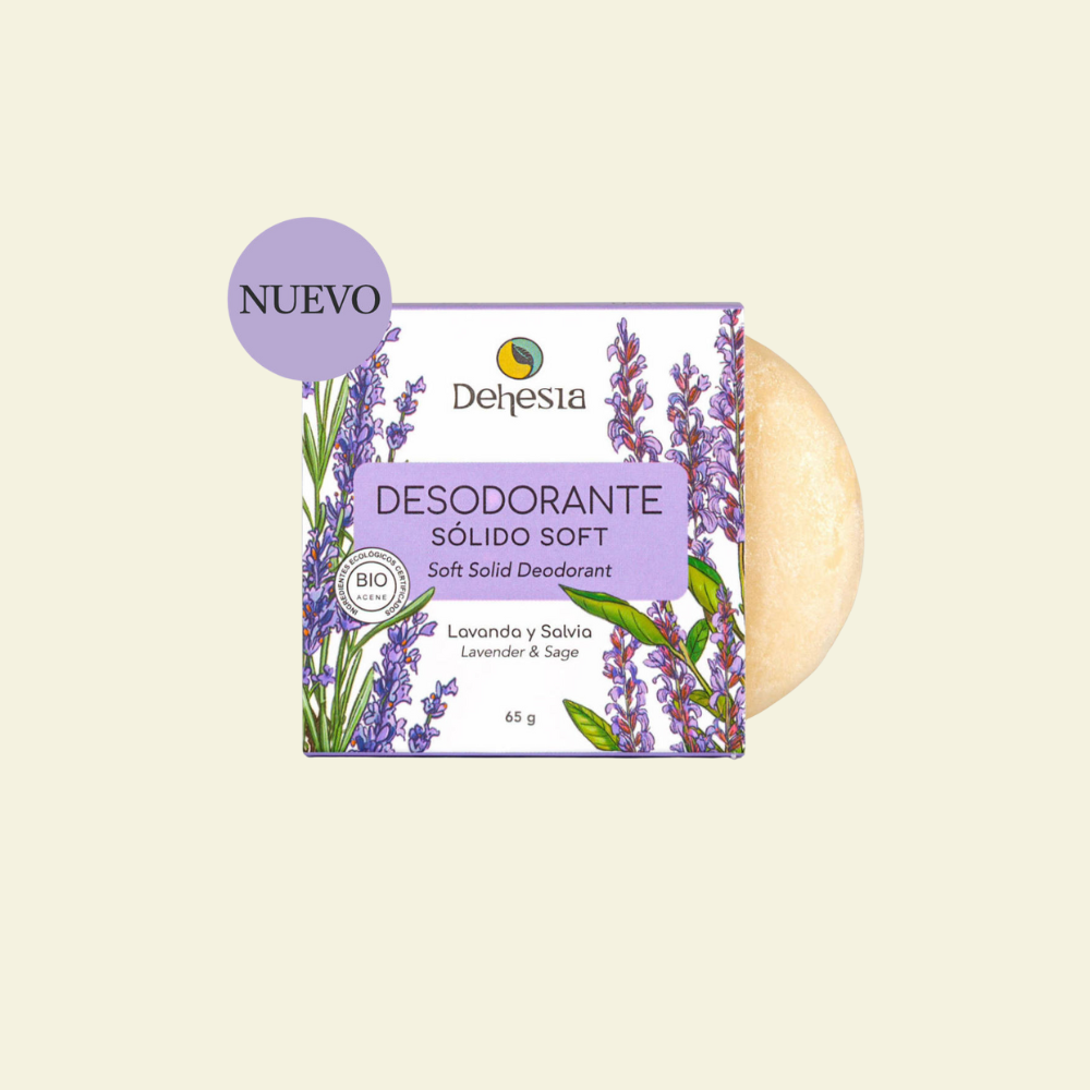 Desodorante Sólido Soft BIO con Lavanda y Salvia