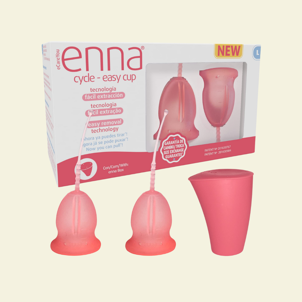 Copa menstrual Enna Cycle Easy Cup pack 2 unidades