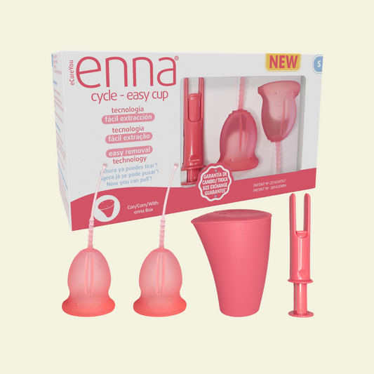 Copa menstrual Enna Cycle Easy Cup pack 2 unidades