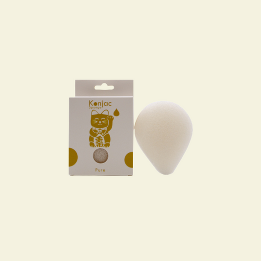 Esponja Facial de Konjac Natural Piel Sensible
