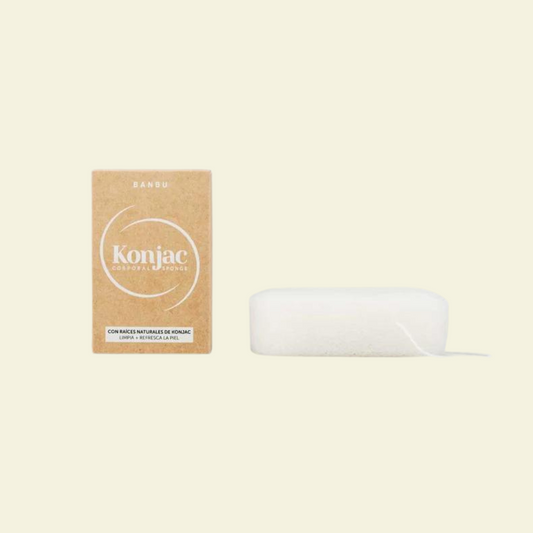 Esponja Konjac Corporal Purificante Natural