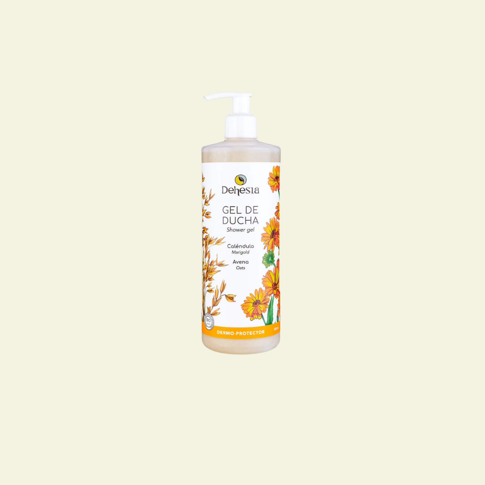 Gel de Ducha Dermo-Protector BIO con Caléndula y Avena 500ml.