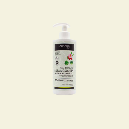 Gel de Ducha Rosa Mosqueta, Algas y Brócoli 450ml.