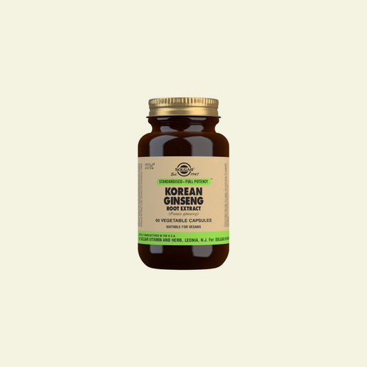 Ginseng Coreano extracto de raíz 60 cápsulas