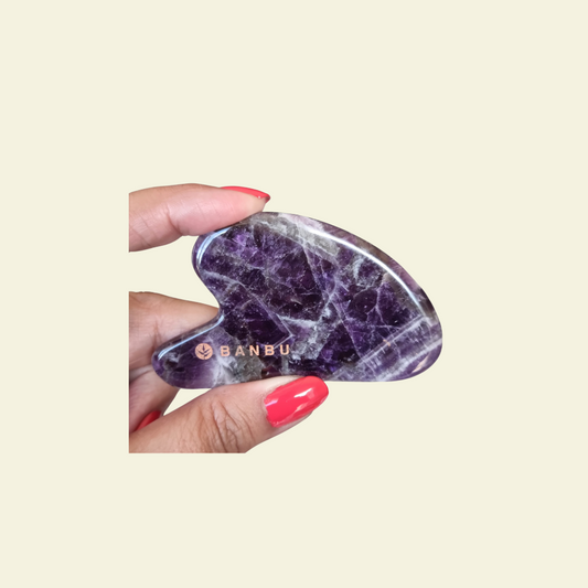 Gua Sha Amatista Natural