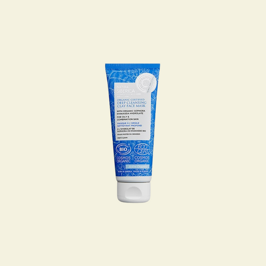Mascarilla facial Limpieza profunda de Arcilla para Piel Grasa o Mixta 50 ml.