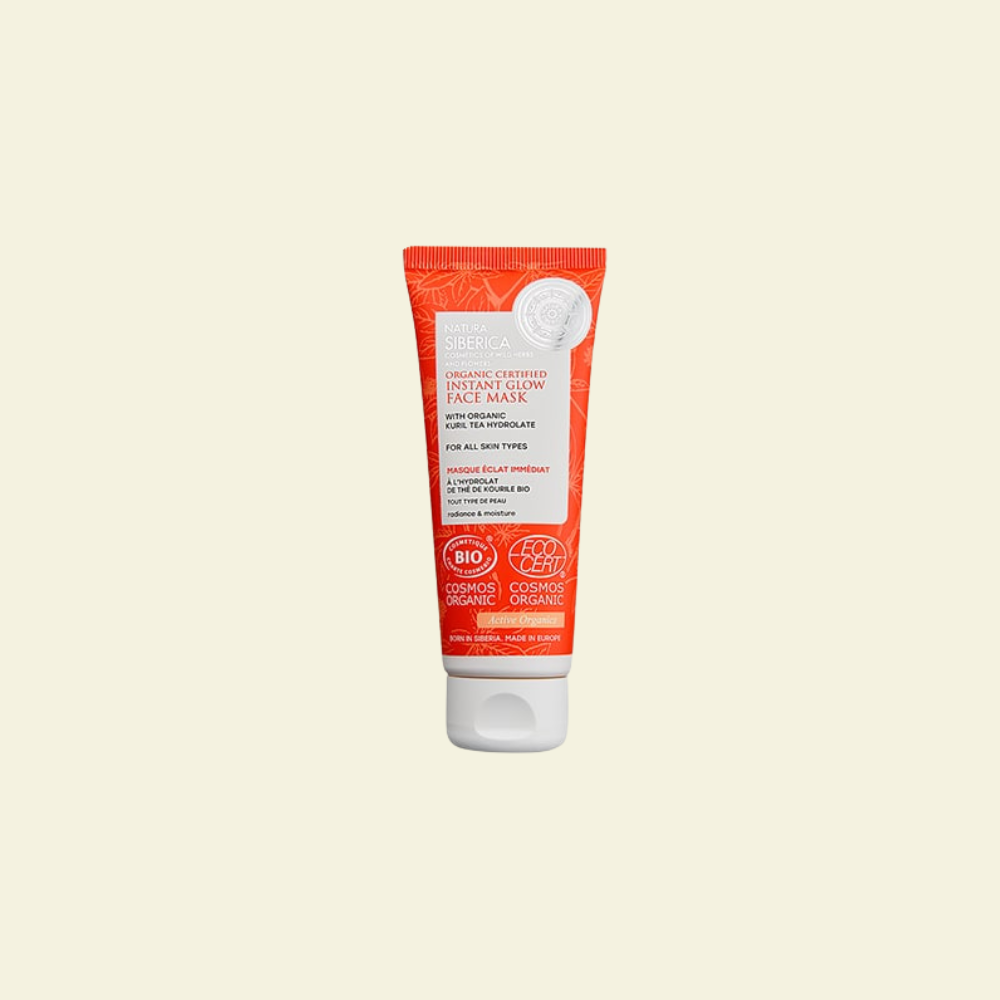 Mascarilla facial Brillo instantáneo para Todo Tipo de Piel (excepto sensibles) 75 ml.