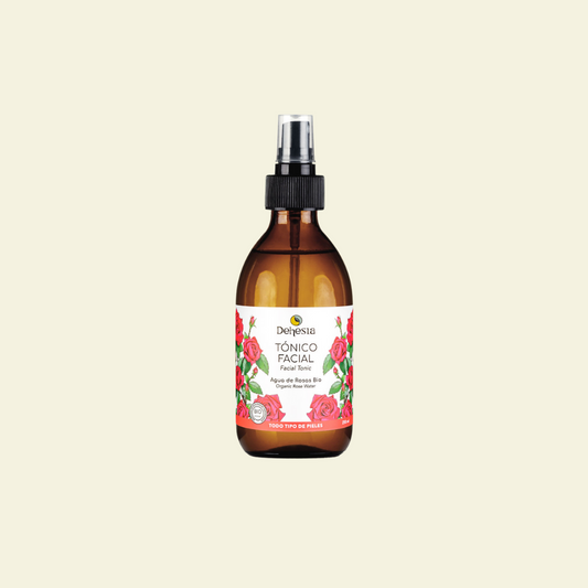 Tónico Facial 100% Agua de Rosas 250 ml.