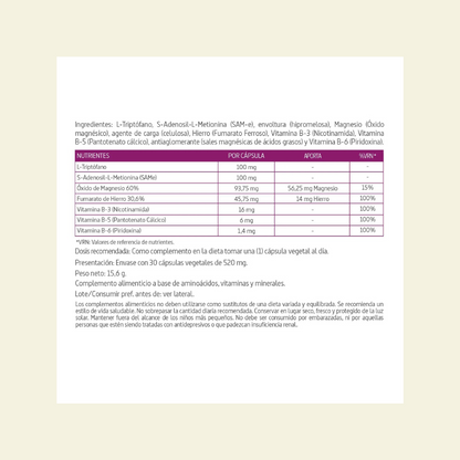 Tryptoseron® 360 mg. 30 cápsulas vegetales