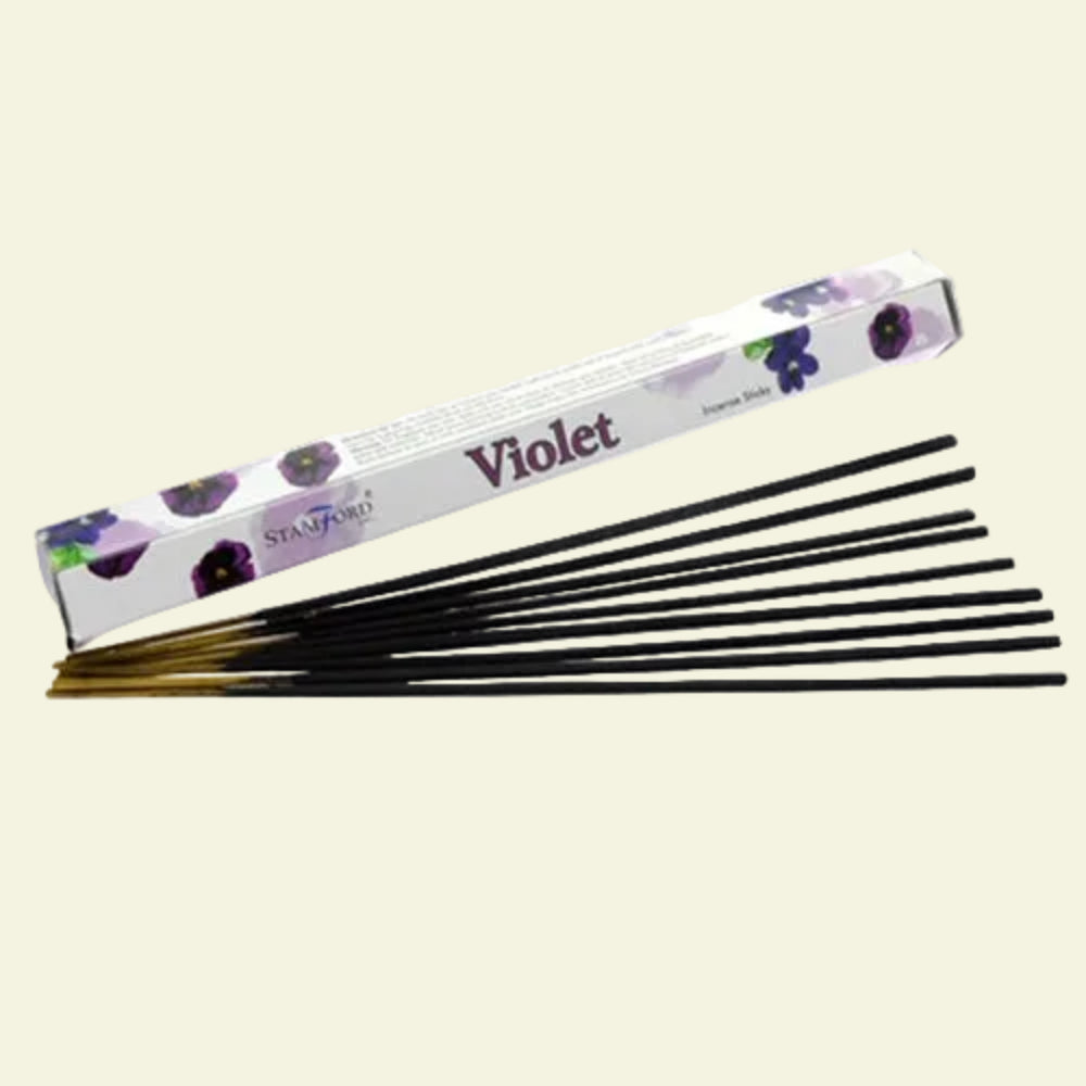 Varitas de incienso premium Stamford Violeta Lilly aroma intenso y duradero
